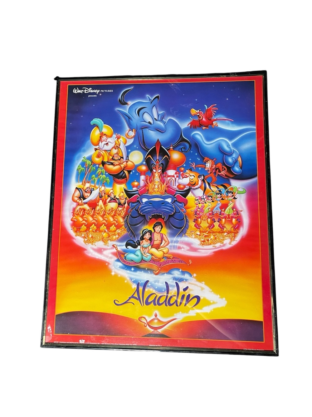Disney Aladdin Poster - Vibrant Multi-Color